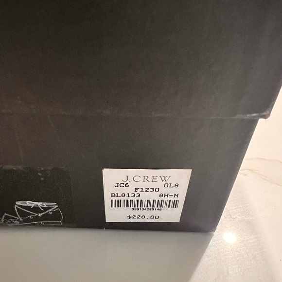 🦋 🦋 JCrew Navy eyelit lace up flats 🦋🦋 - Picture 3 of 4